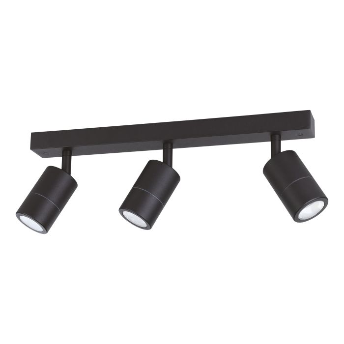 Fremantle 3 Light LED Bar Light 5W 3CCT Black & Clear - 206159