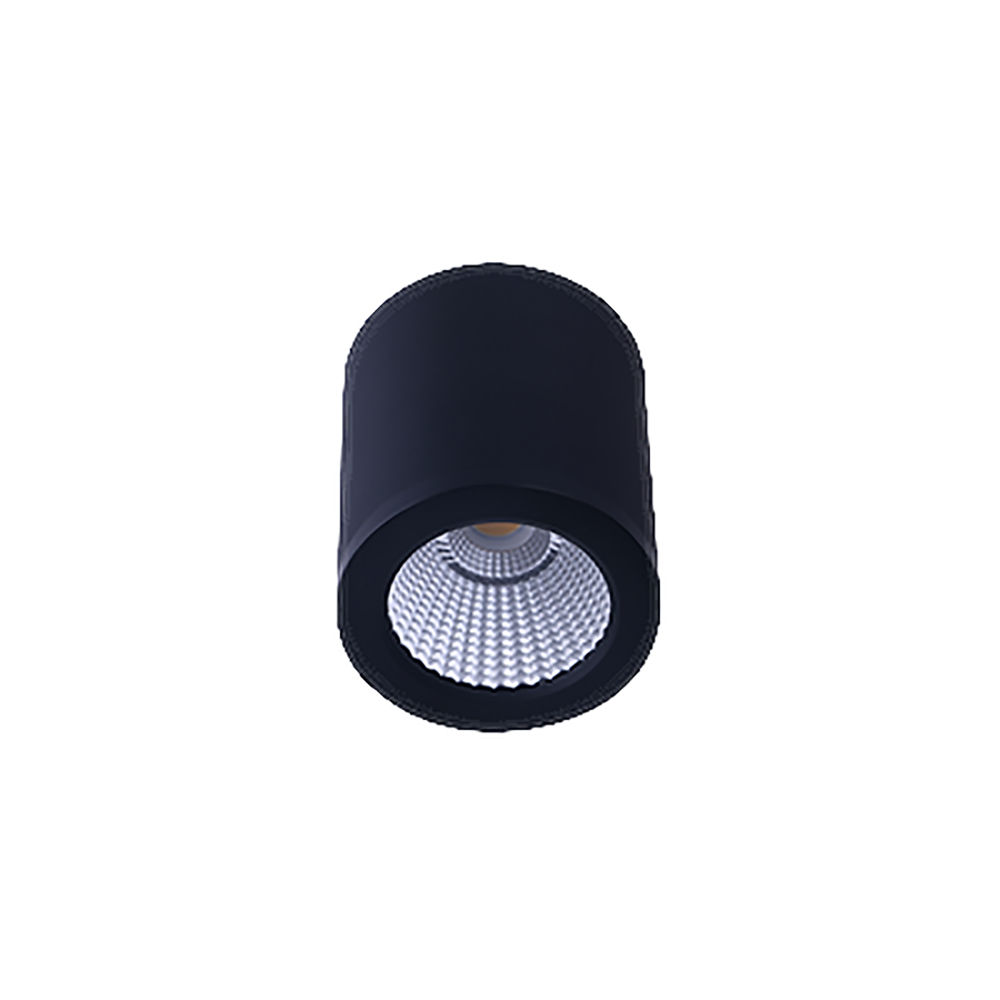 Buy Surface Mounted Downlights Australia LED Surface Mounted Downlight Black Aluminum 30W TRI Colour - DL3082/BK/TC-P