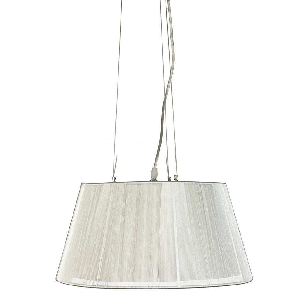 Buy Pendant Lights Australia Fiorentino Lighting - JERSEY 3 Light Pendant Silver