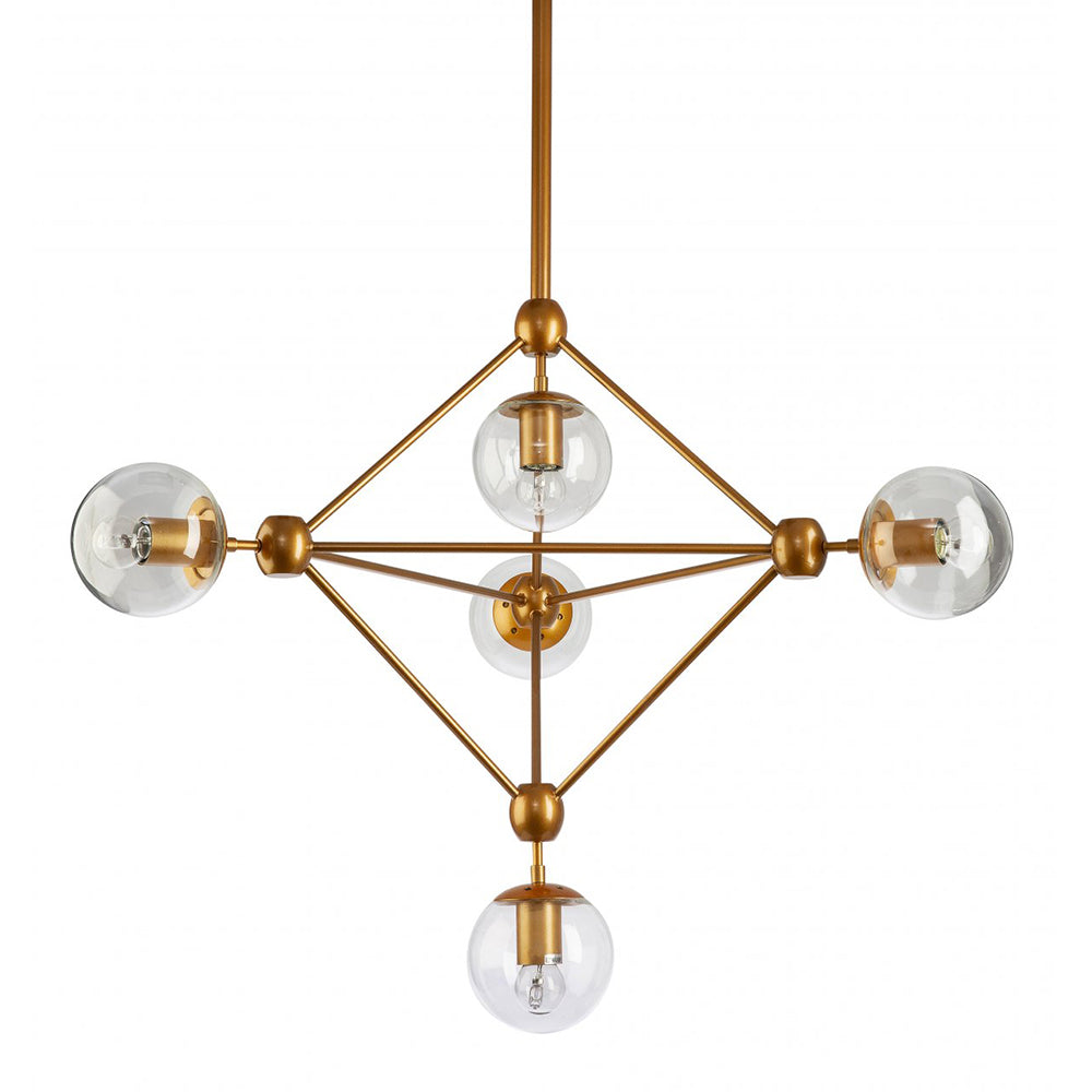 Buy Pendant Lights Australia Fiorentino Lighting - KLESH 5 Light Pendant Gold