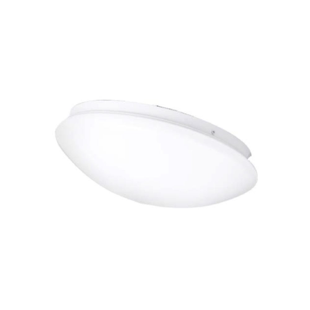 Round LED Oyster Light W260mm 15W White Aluminium 3 CCT - AC1011-LED-15W