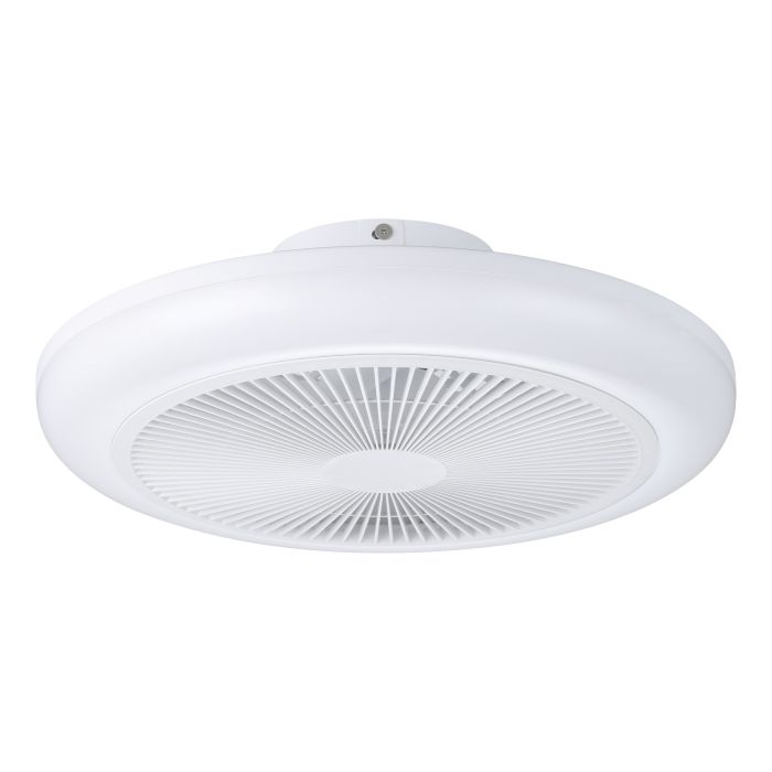 Sayulita LED Bladeless DC Ceiling Fan With RGB White Matt - 20809601