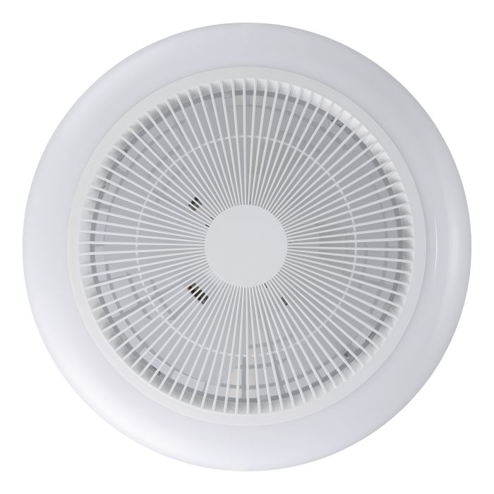 Sayulita LED Bladeless DC Ceiling Fan With RGB White Matt - 20809601