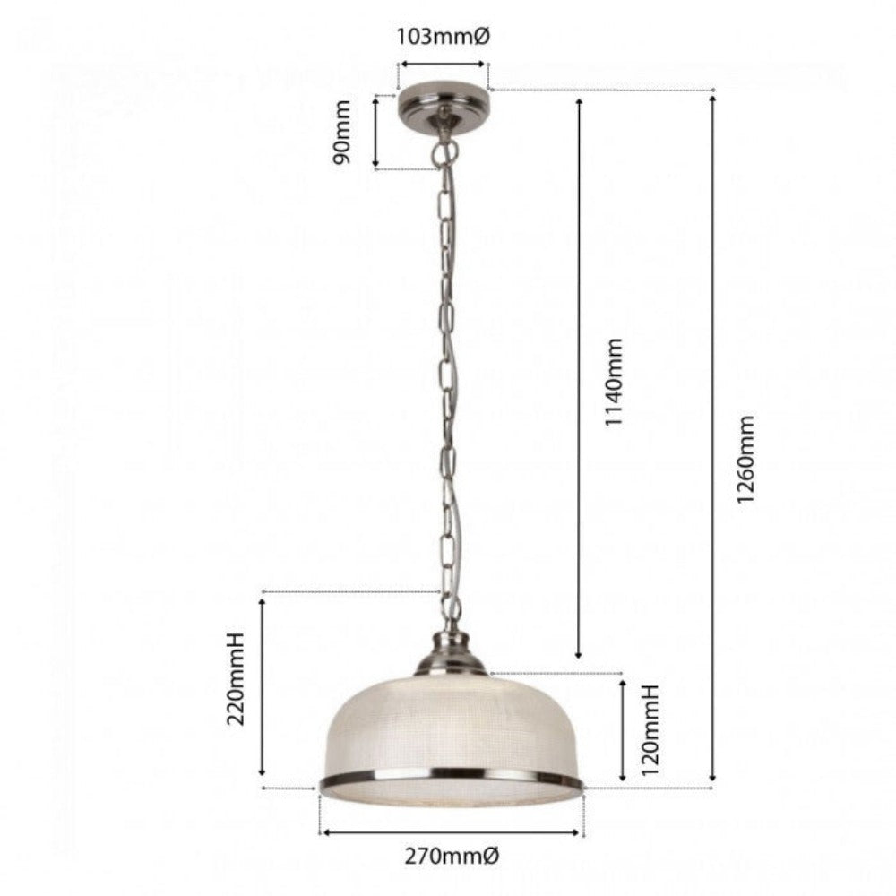 Edwin Pendant Light Antique Brass - R1682-AB