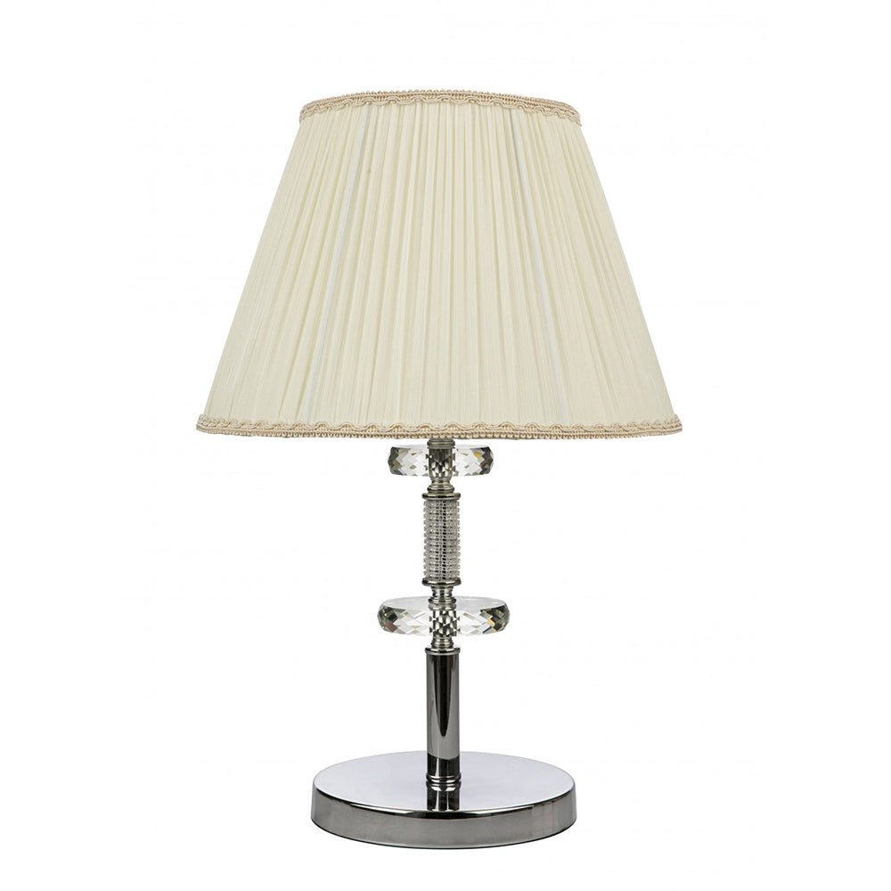 Fiorentino Lighting - MARTA 1 Light Table Lamp Chrome