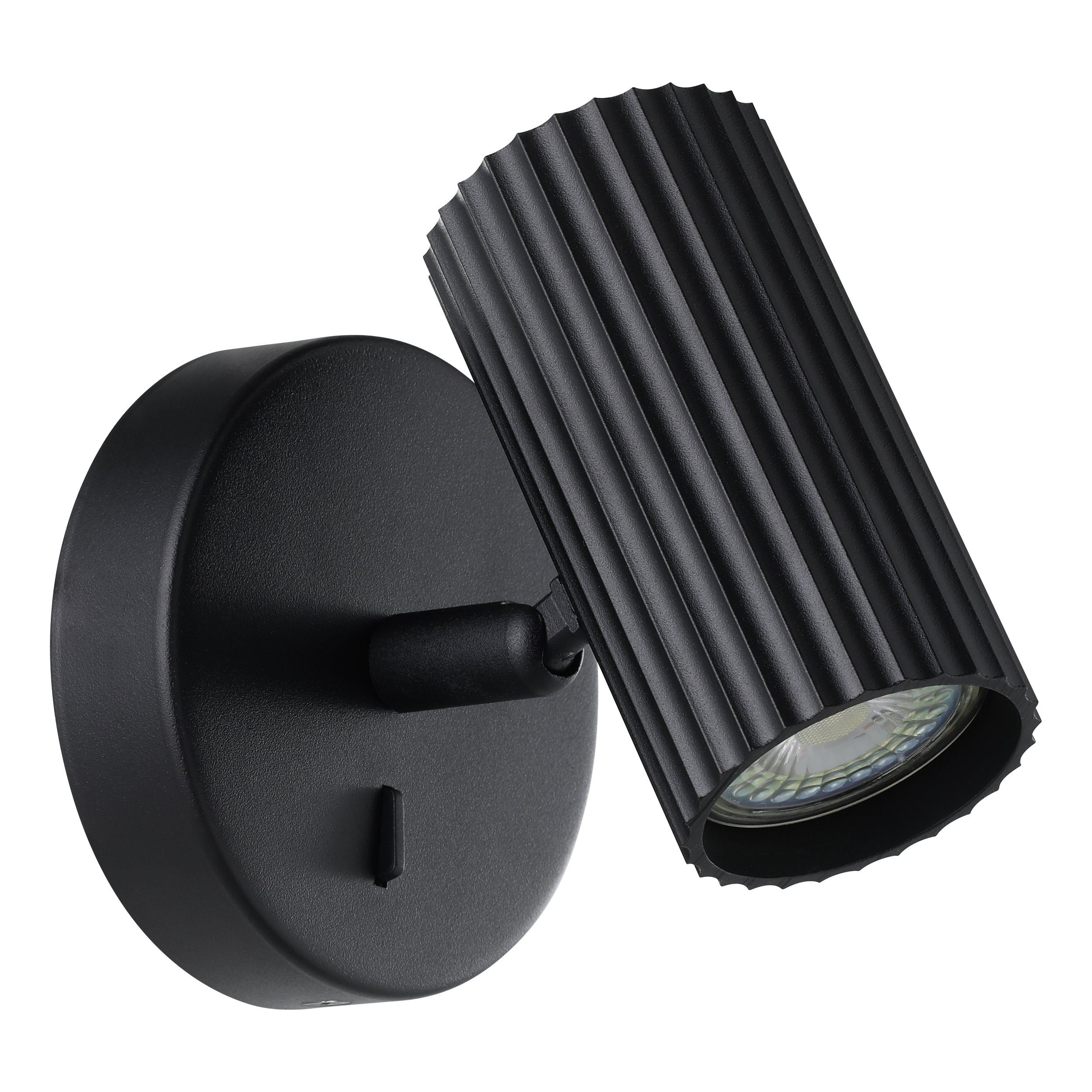 Portillo LED Wall Light 5W Tri Colour Black - 207174