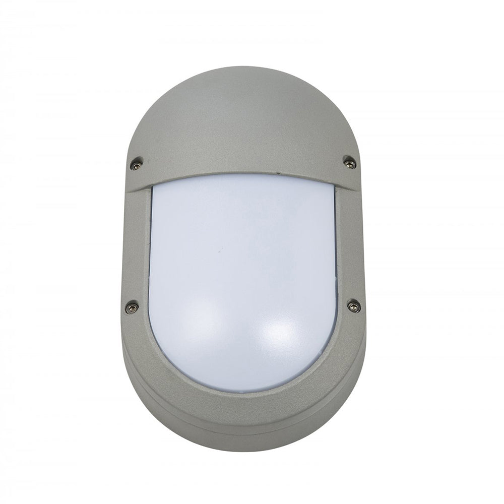 Buy Exterior Wall Lights Australia Fiorentino Lighting - HAKK 5W LED Wall Light Silver