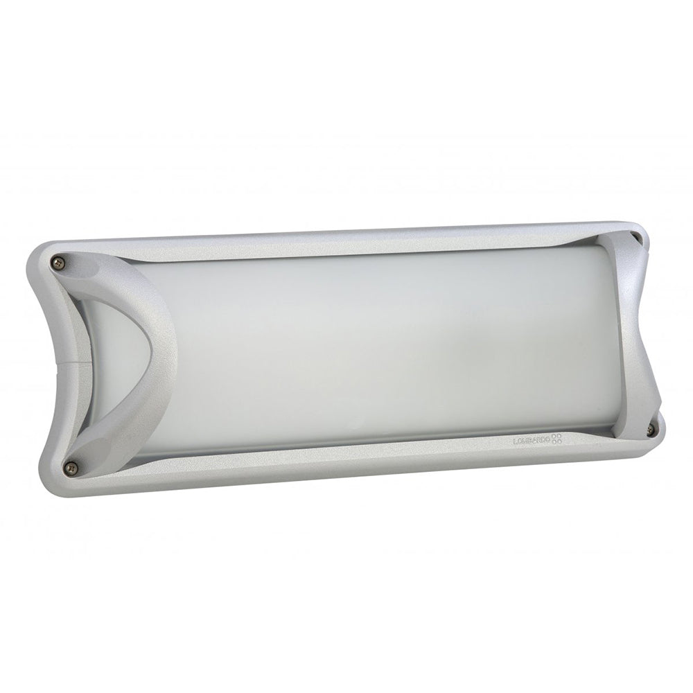 Buy Exterior Wall Lights Australia Fiorentino Lighting - EGO 1 Light Wall Light Silver