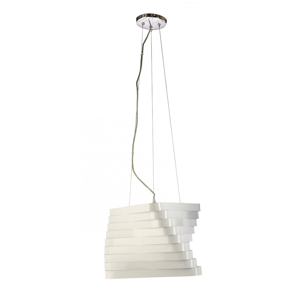 Fiorentino Lighting - ZETA 1 Light Pendant White