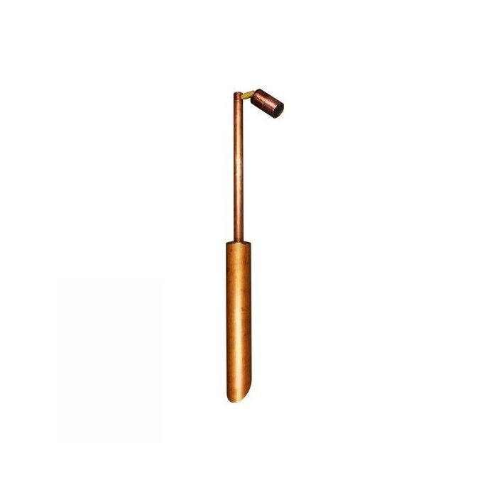 Euro Single Pole Light Retro Copper - ESPL/R/COP
