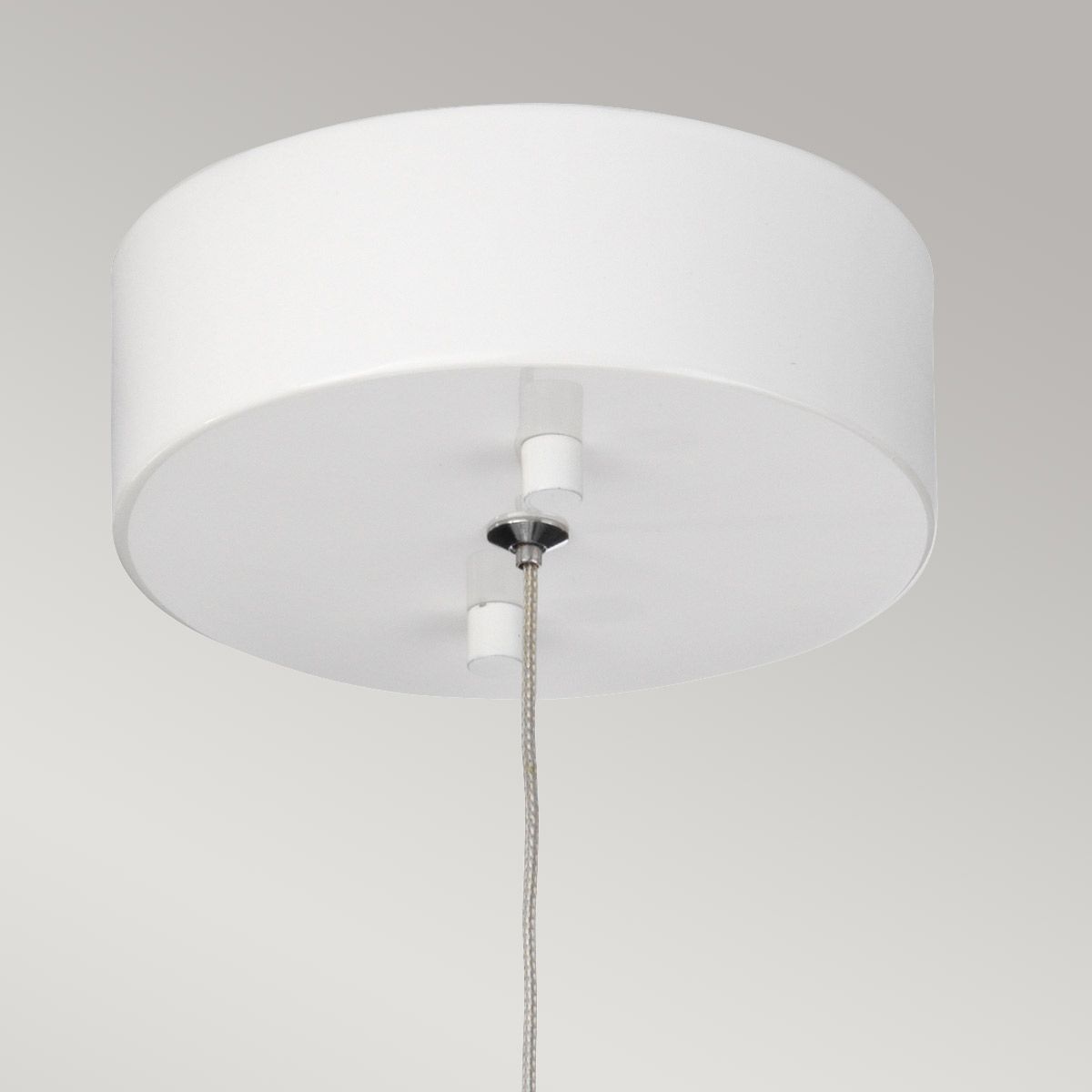 Europa Small LED Pendant White Painted - EUROPA-P-A