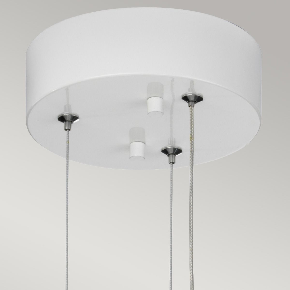 Europa Medium LED Pendant White Painted - EUROPA-P-B