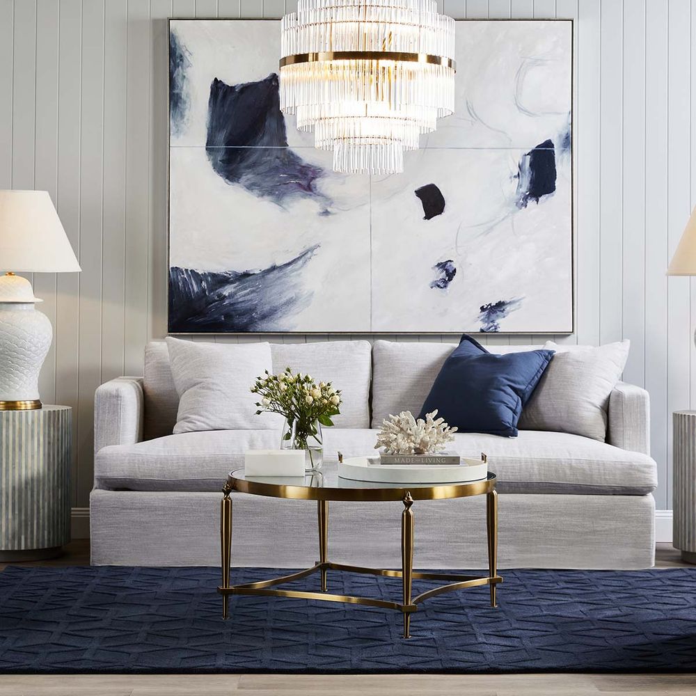 Lawrence Tall Pendant Light Polished Brass - 20673