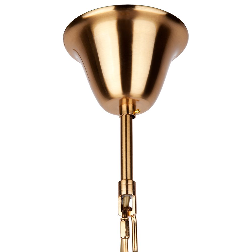 Zara Long Pendant Light Brass - 20678