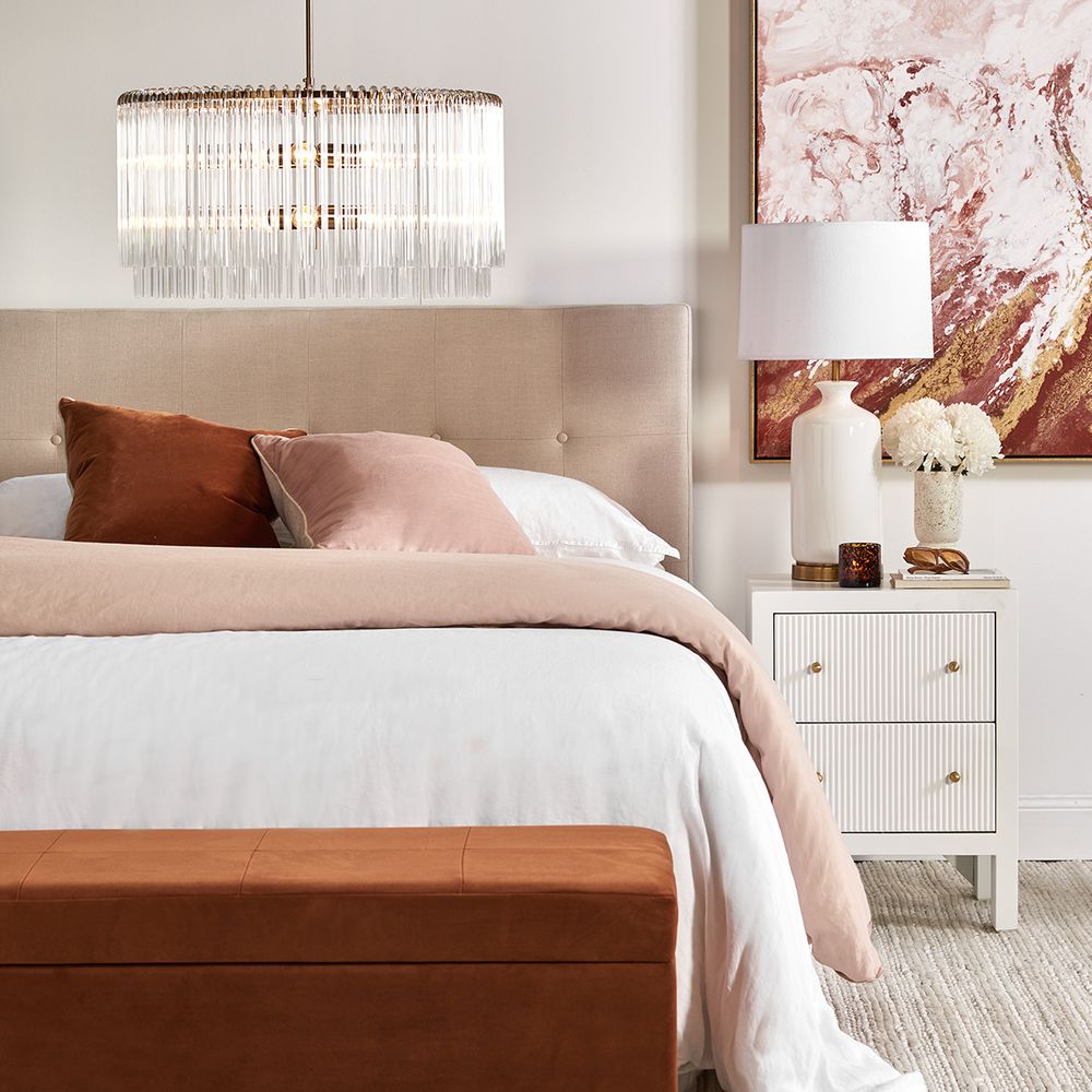 Zara Round Pendant Light Brass - 20549