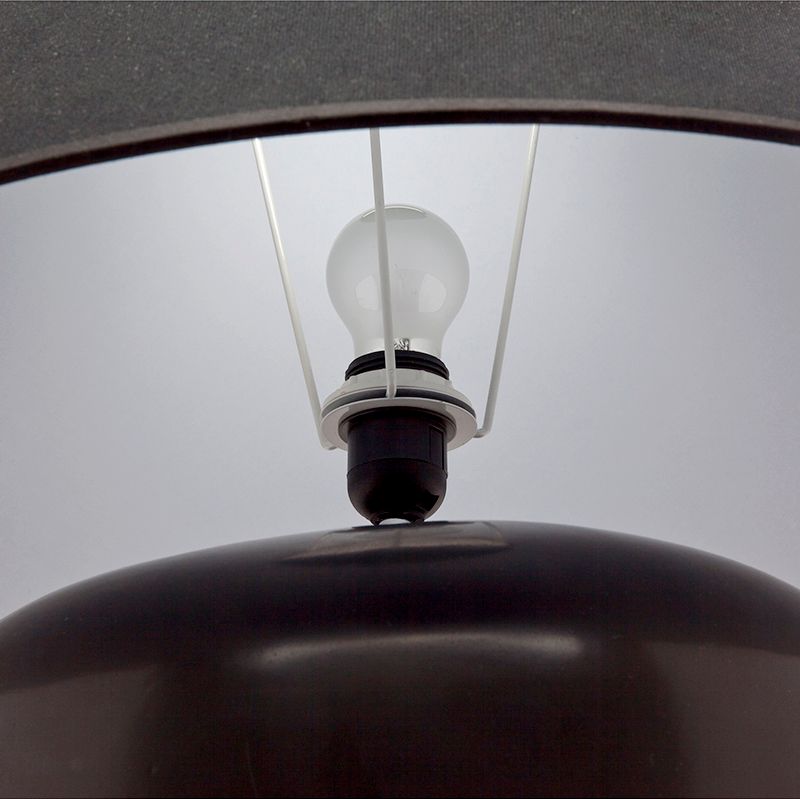 Picasso Table Lamp Black Base With Black Shade - B13295