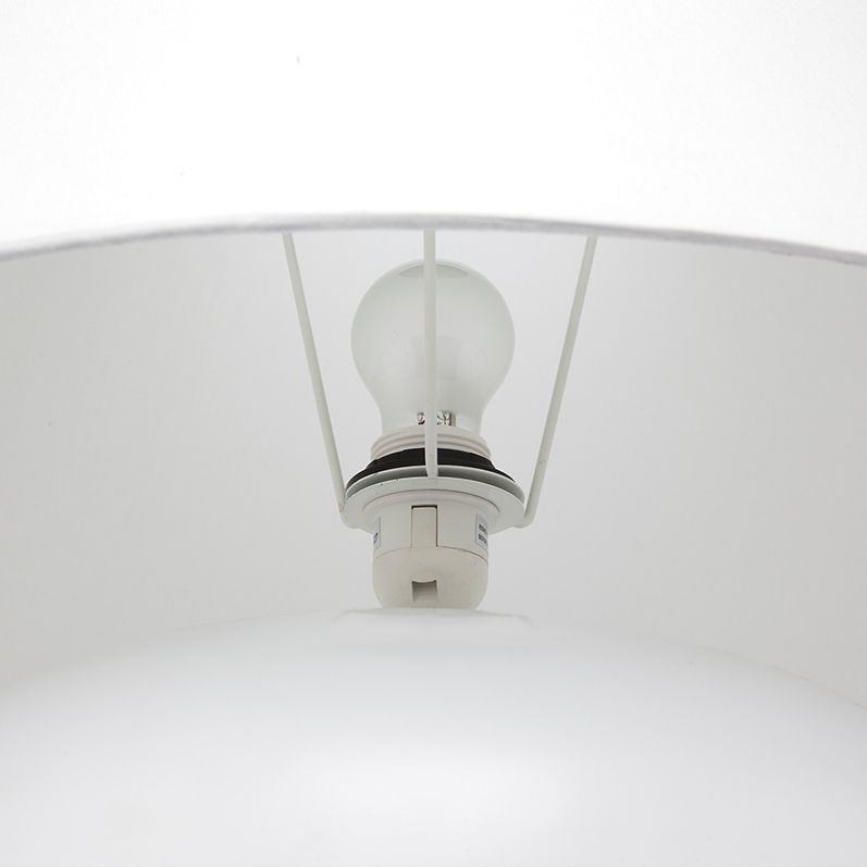 Picasso Table Lamp White Base With White Shade - B13285