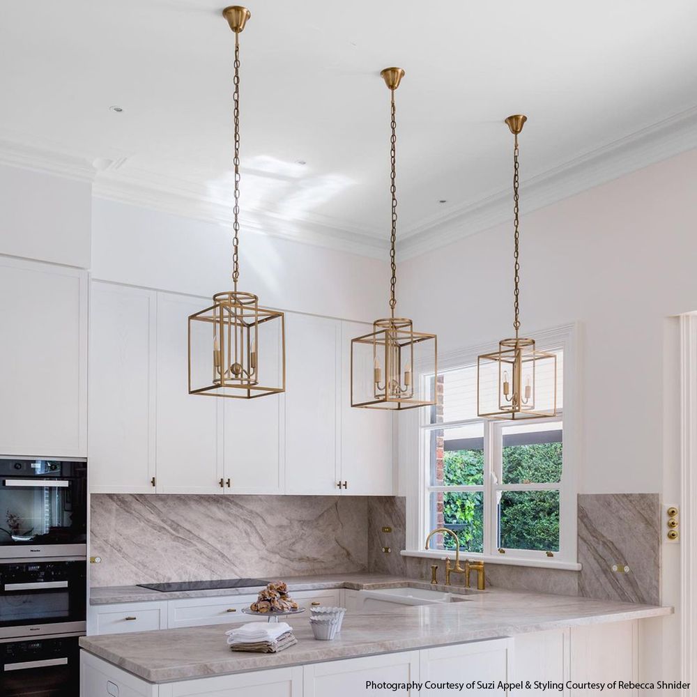 Concord Small Pendant Light Brass - 20711