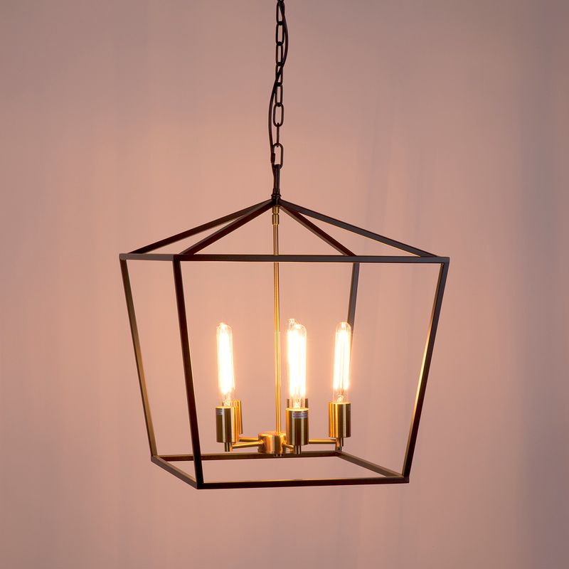 Le Mans Medium Pendant Light Black - 20721