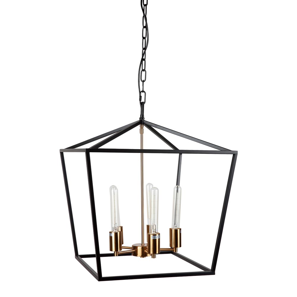 Le Mans Medium Pendant Light Black - 20721