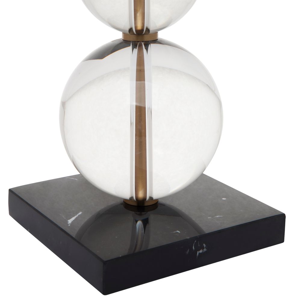 Gabrielle Table Lamp Gold Base With White Shade - B11757