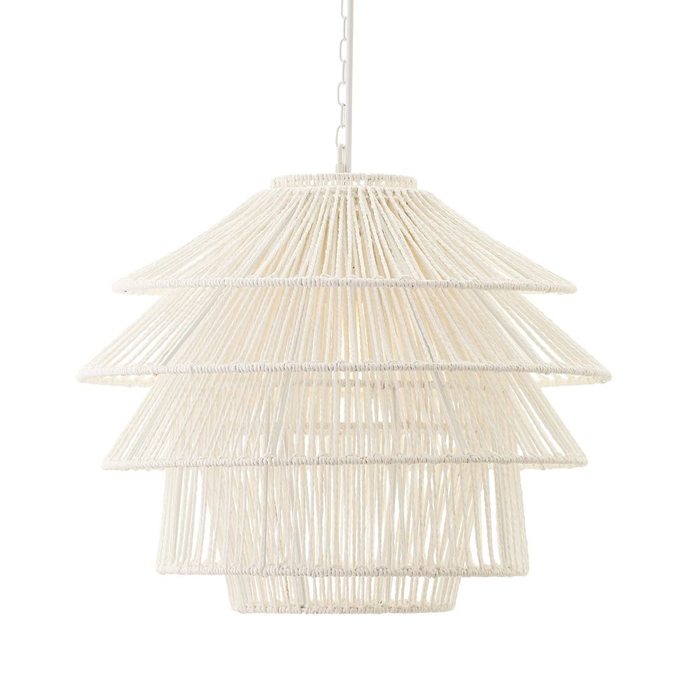 Solana Pendant Light White - 20797