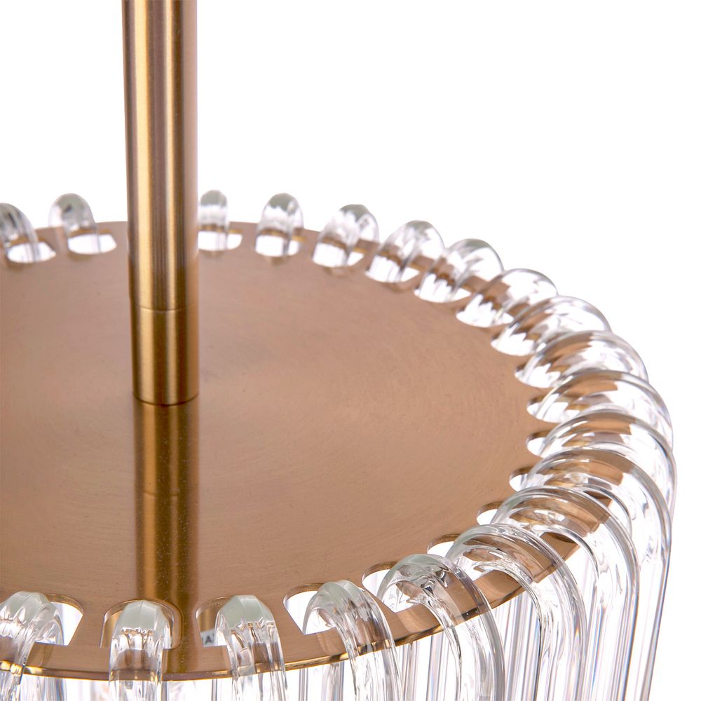 Zara Pendant Light Petite Brass - 20746
