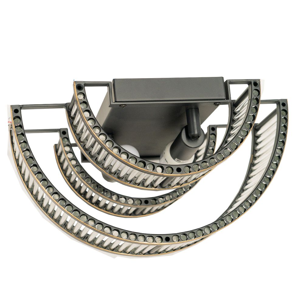 Fontaine Wall Light Antique Black - 20820