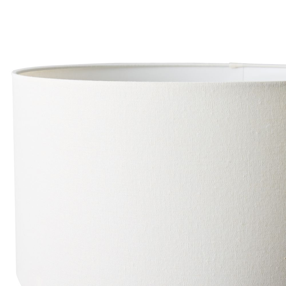 Mendoza Table Lamp White Base With White Shade - 12461