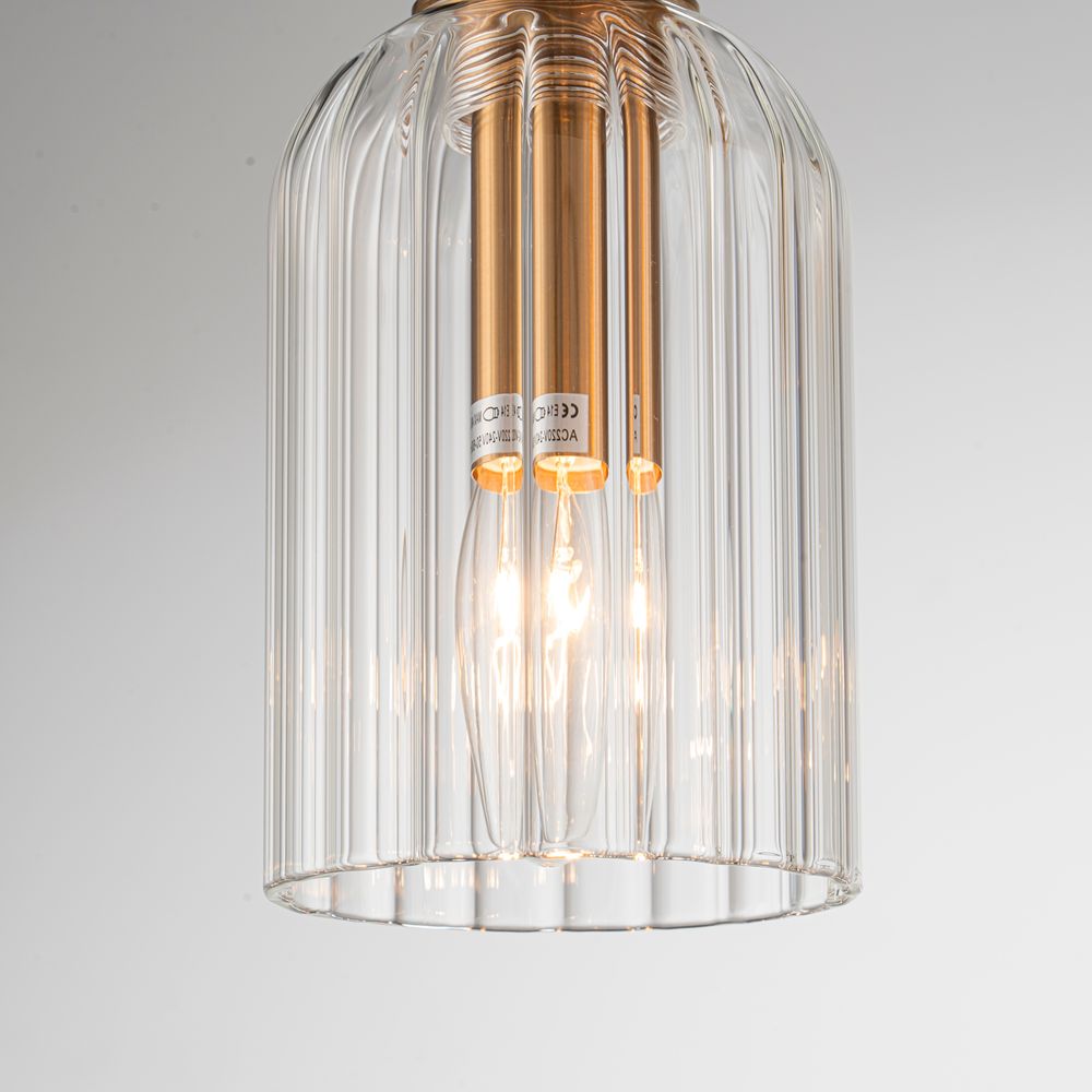 Charlize 2 Light Wall Light Brushed Brass - 20902