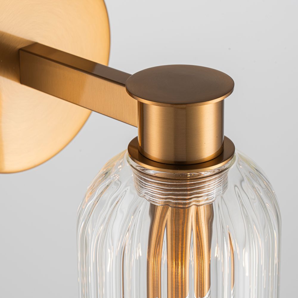 Charlize Wall Light Brushed Brass - 20903