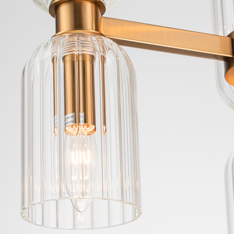 Hepburn Medium Pendant Light Brushed Brass - 20905
