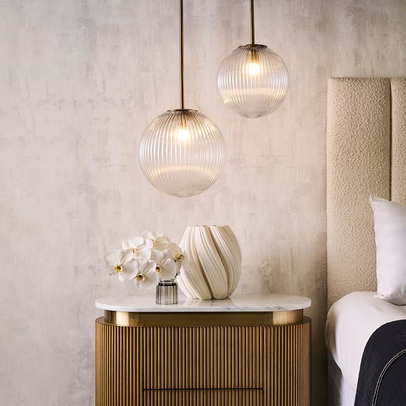 Baden Large Pendant Light Antique Brass - 20872