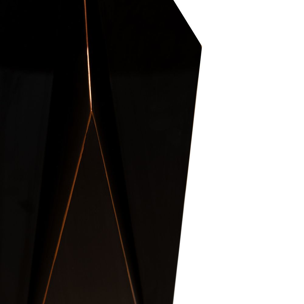 Nagano Table Lamp Black Base With White Shade - 12426