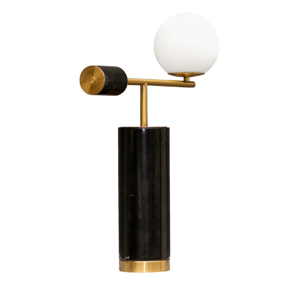Zamora Table Lamp Brass & Black - 12414