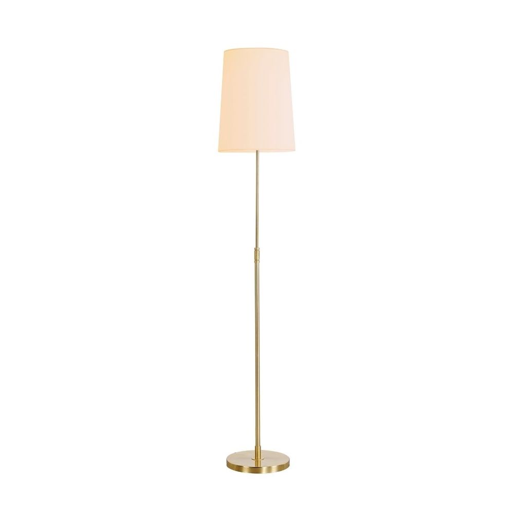 Surrey Floor Lamp Brushed Antique Brass - 12499