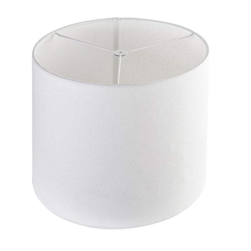 Regina Floor Lamp White & Brass - B12497