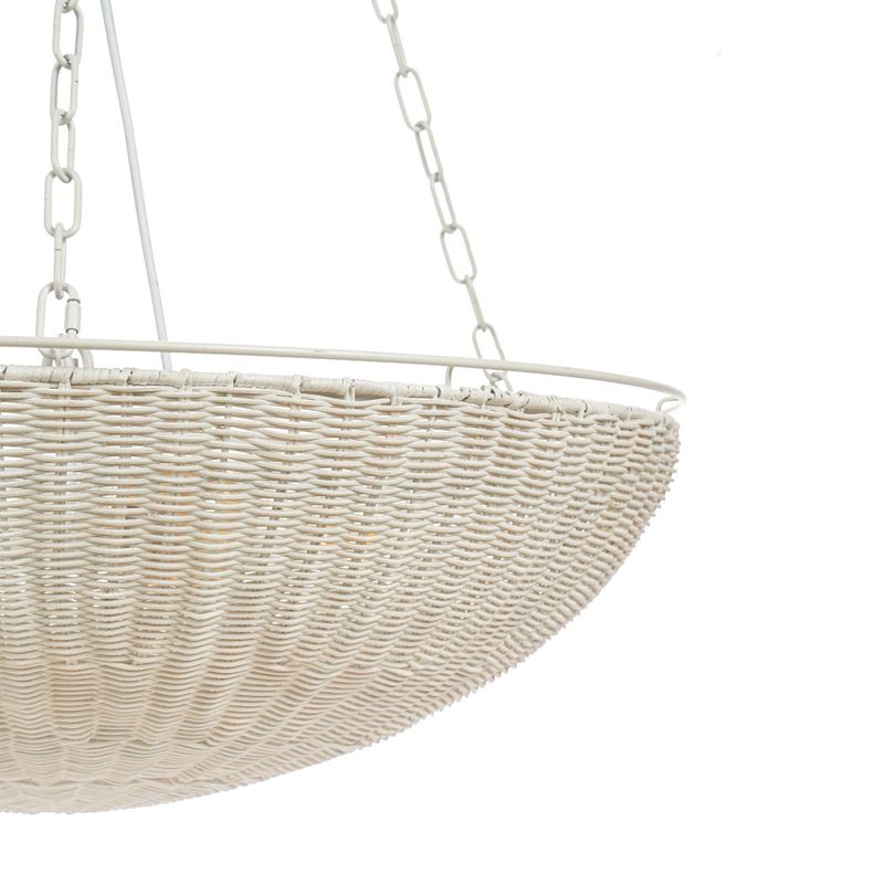 Cali Rattan Pendant Light White - 20877