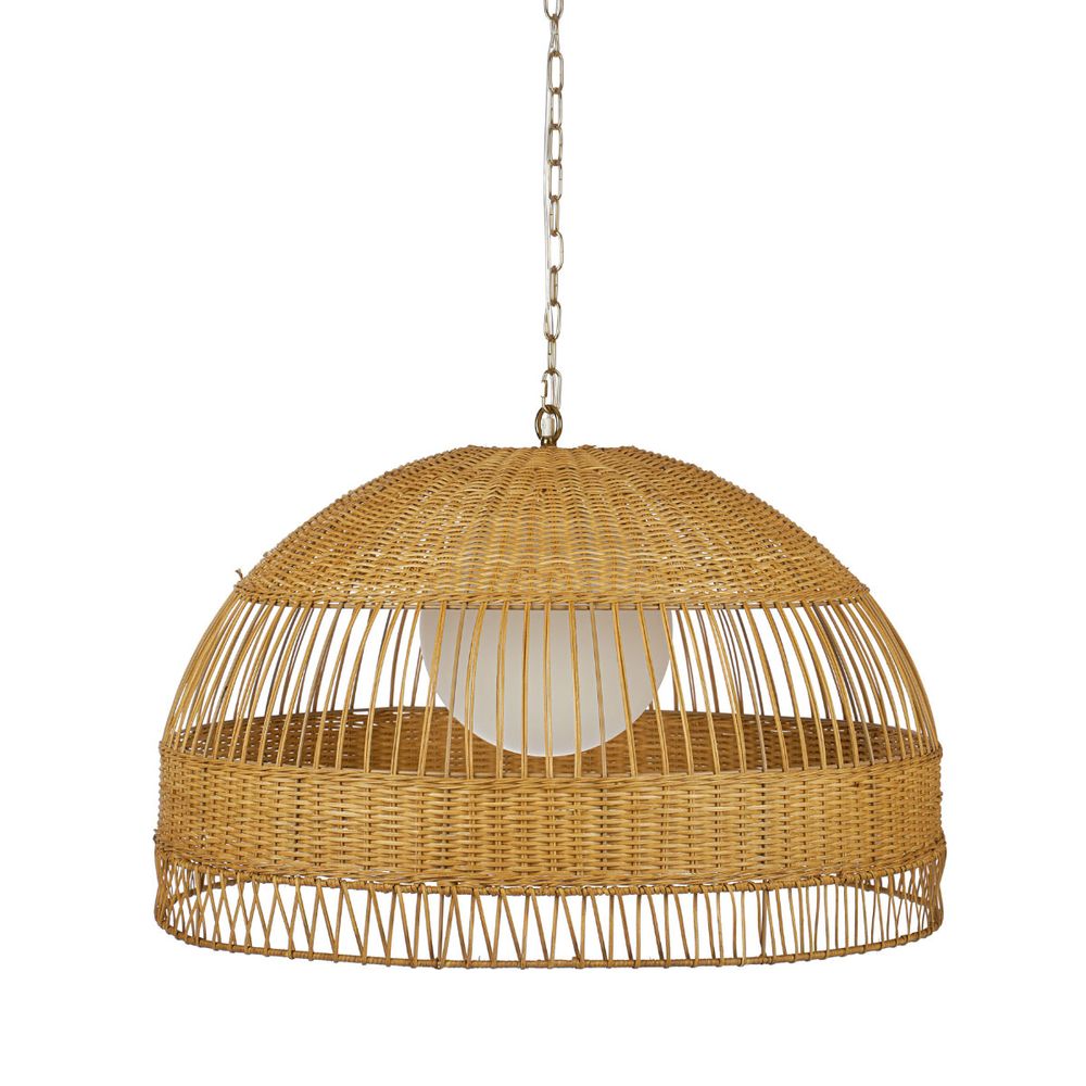 Fortaleza Large Rattan Pendant Light Natural - 20907