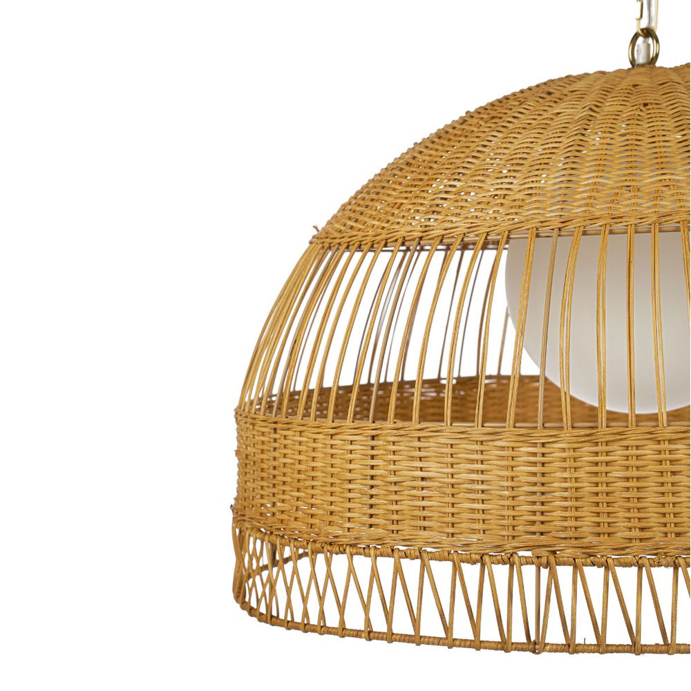 Fortaleza Large Rattan Pendant Light Natural - 20907