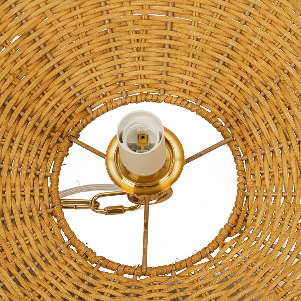Fortaleza Large Rattan Pendant Light Natural - 20907