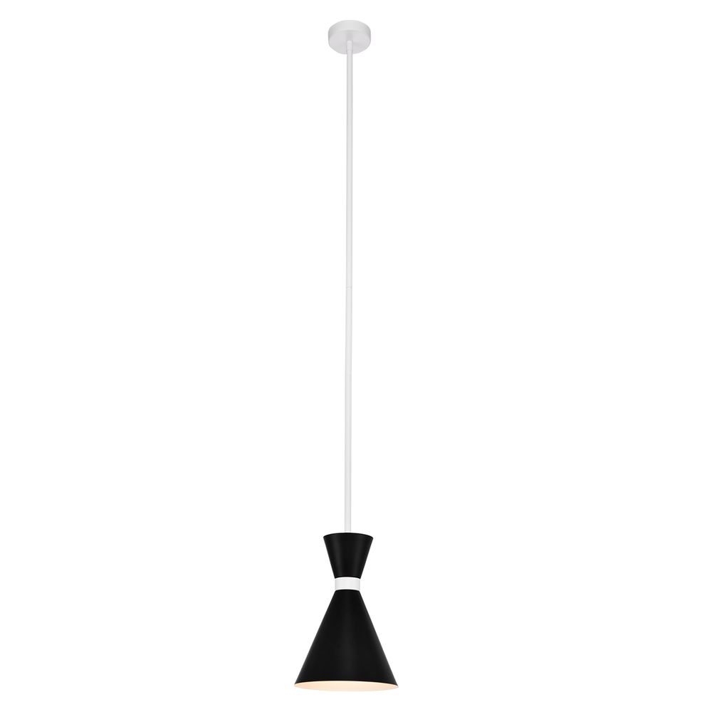 Oslo Pendant Light Black & White - 20913