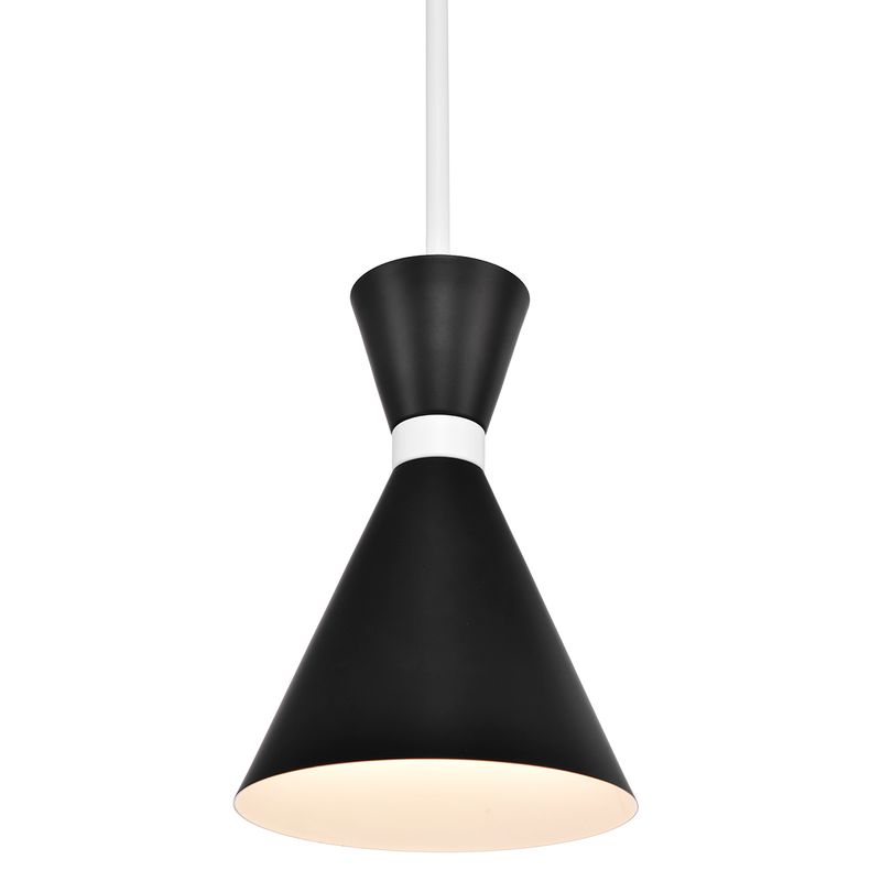 Oslo Pendant Light Black & White - 20913