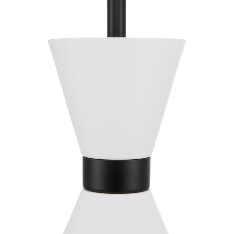 Oslo Pendant Light White & Black - 20915