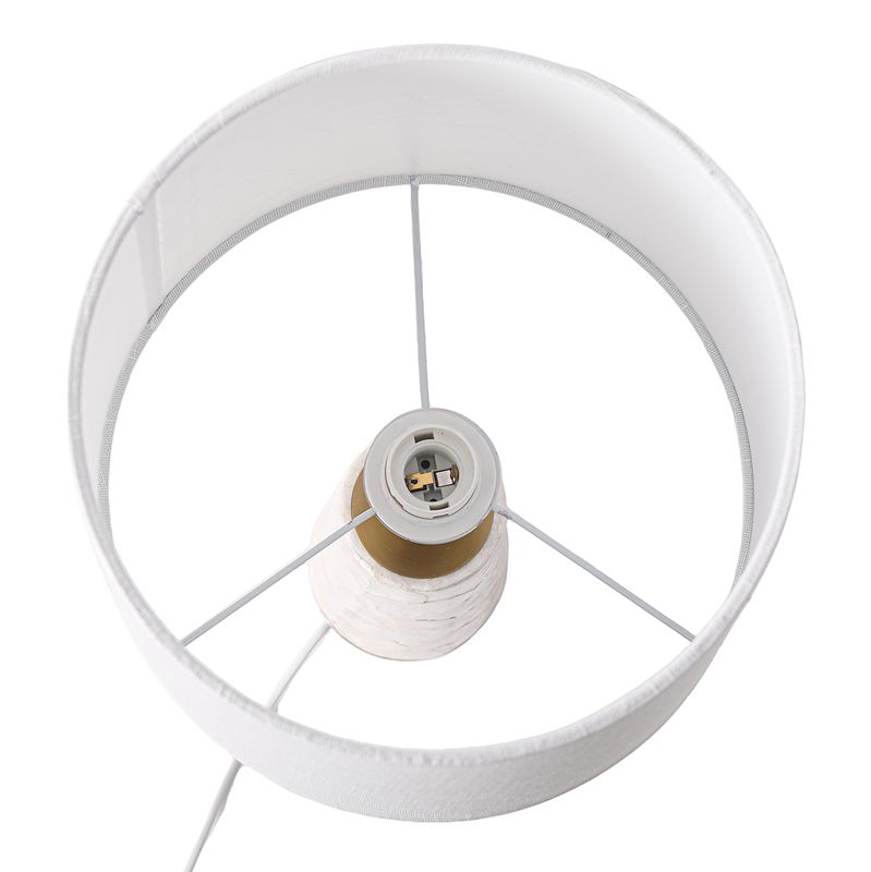 Isabela Table Lamp Natural & Brushed Brass - 12504
