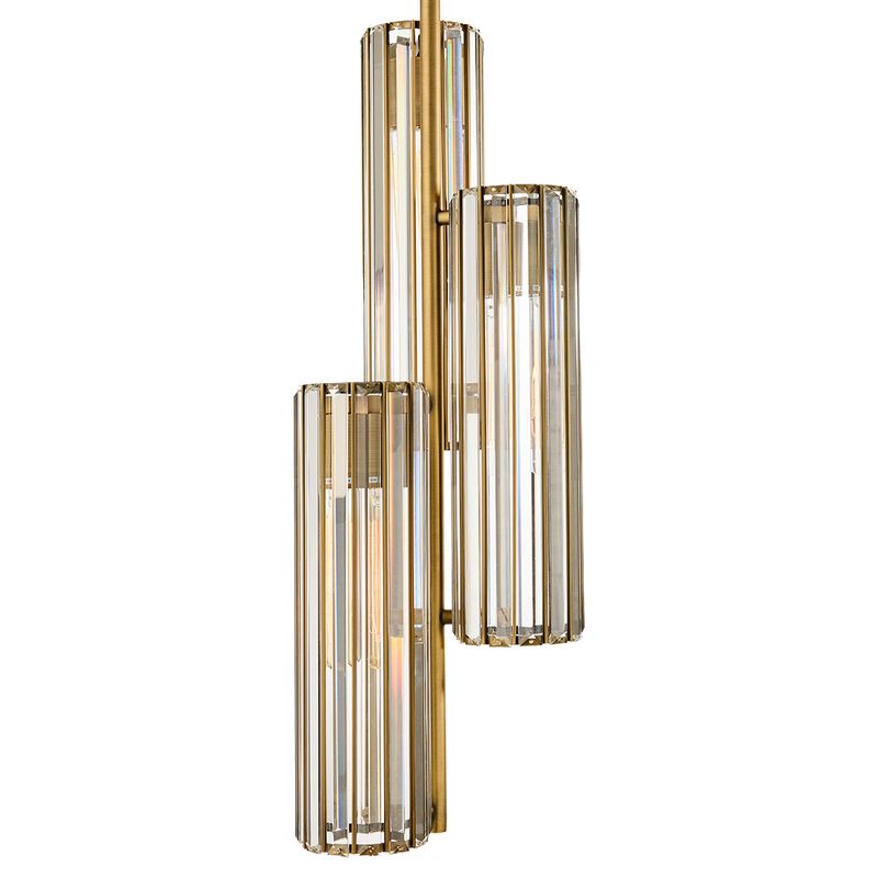 Alana 3 Light Pendant Light Antique Brass - 20916