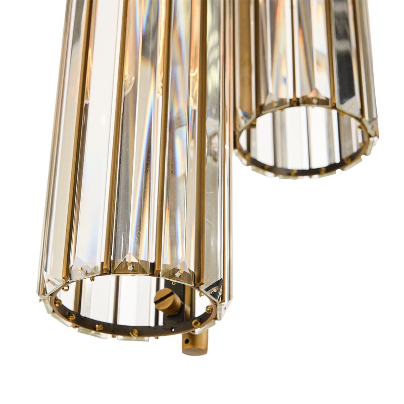 Alana 3 Light Pendant Light Antique Brass - 20916