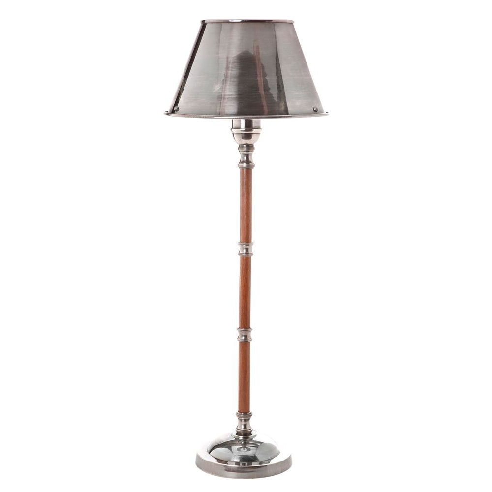 Delaware Table Lamp With Metal Shade Silver - ELPIM58470AS