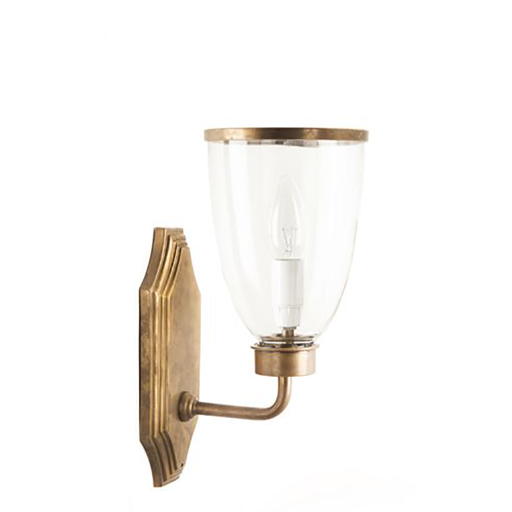 Buy Accessories & More Australia Replacement Glass Component For Westbrook Lamp With Brass Rim - ELPIM85350BGLA