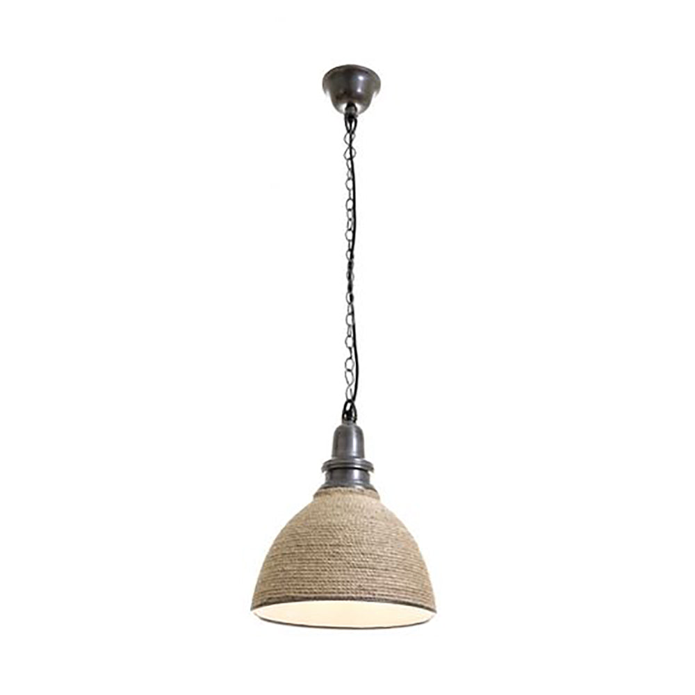 Buy Pendant Lights Australia Jute 1 Light Pendant - ELCITFR3768